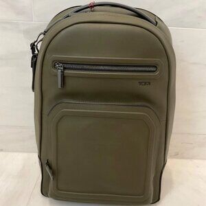 Brand New Tumi Harrison Warren leather backpack